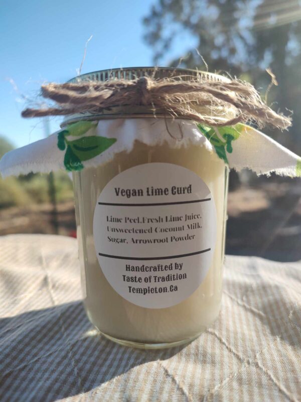 Vegan Lime Curd